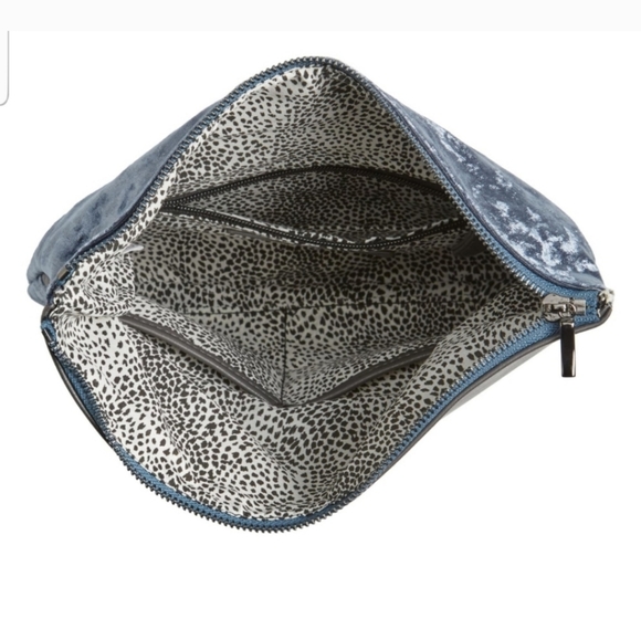 Sole Society Velvet fold over clutch - Picture 7 of 7